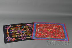 Two Silk Scarves, Hermes